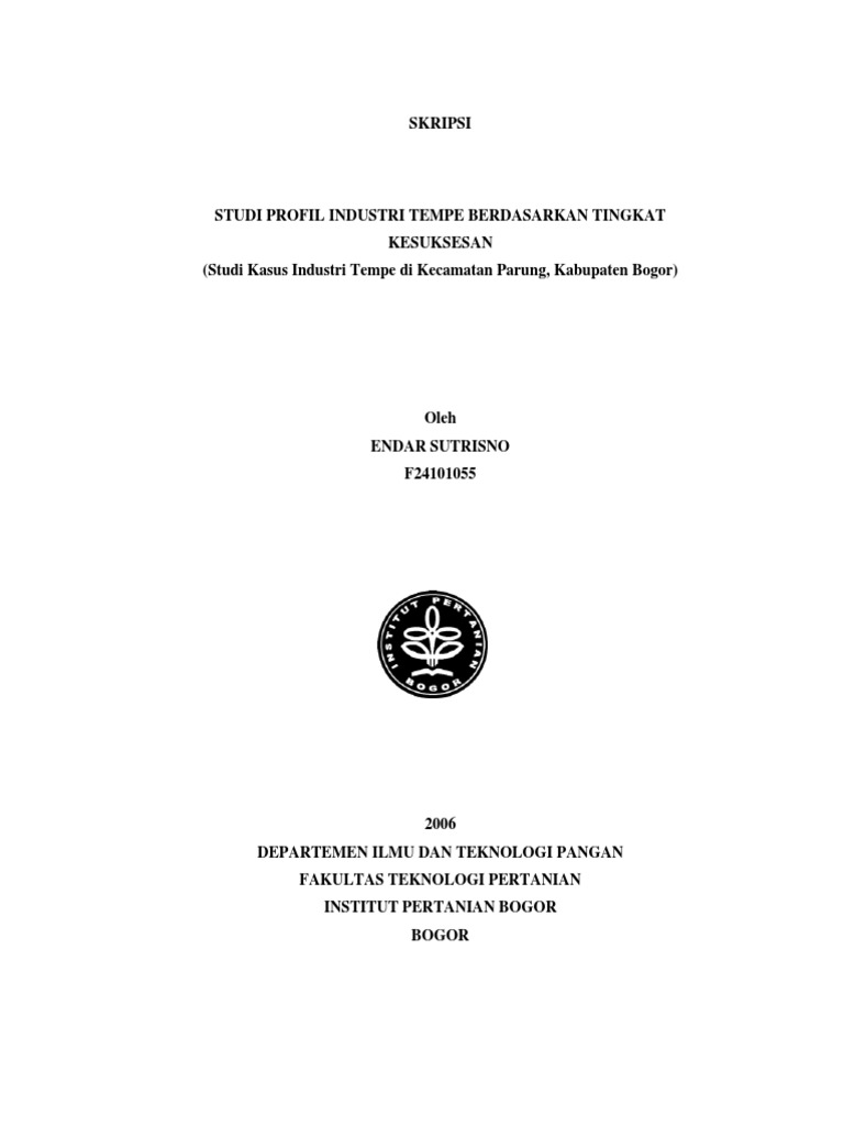 Industri Tempe