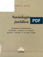 David, Pedro. - Sociología jurídica. 1980