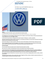 For Volkswagen, Costs of Scandal Will Be Piling Up - The Hindu