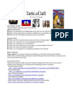 Taste of Salt Unit Study Guide