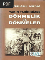 M. Ertuǧrul Düzdaǧ - Yakın Tarihimizde Dönmelik Ve Dönmeler-ZVI-Geyik (2002)