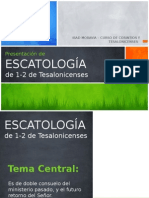 Presentación de Escatología