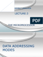 The Microprocessor: Assembly Language