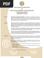 Download POST GRADUATE CERTIFICATE IN INTELLECTUAL PROPERTY LAW AND PRACTICE by Global Institute of Intellectual Property SN28385726 doc pdf