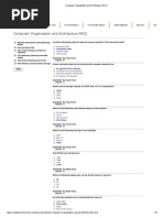 Computer Organization and Architecture MCQ14