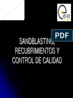 Sandblasting, Recubrimientos y Control de Calidad