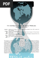 Download Us Intel Wikileaks by Gaetano Zappulla SN28385794 doc pdf