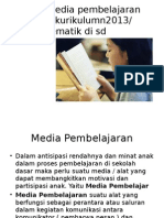 Fungsi Media Pembelajaran Dalam Kurikulumn2013