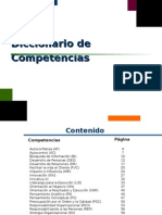 Diccionario Banco Competencias