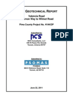 Draft Geotechnical Report for Valencia Road Widening