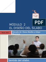 03 El Diseno Del Silabo