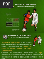 DVD "Aprender a Jogar no Jogo - Um Guia para o Ensino do Futebol (I)"