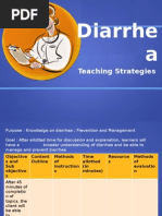 Diarrhe A: Teaching Strategies