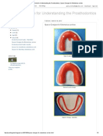 Step by Step Guide For Understanding The Prosthodontics - Spacer Designs For Edentulous Arches