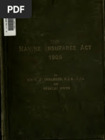 Marine Insurance Act, 1906 - Chalmers Commentary