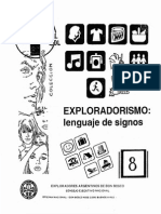 CAS 08 - Exploradorismo Signos