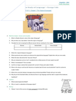 Questionnaire 01 The Study of Language 2015