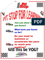 Pit Stop Poster