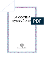 La cocina ayurvédica