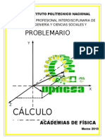 PROBLEMARIO DE Cu00C3u0081LCULO VECTORIAL 2014-15