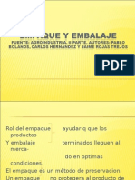 Empaque y Embalaje