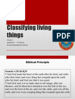 Step 5 - Science 4 Period Classifying Living Thing