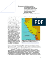 El Tsunami de 1868 fuera de Arica