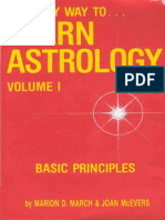 March, Marion D - The Only Way to Learn Astrology
