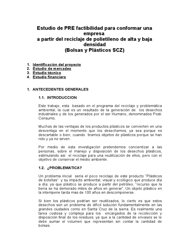 Reciclaje | PDF | El plastico | Residuos