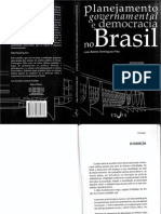 Planejamento Governamental e Democracia No Brasil