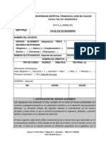 3 -Syllabus Fisica I Mecanica Newtoniana 2013