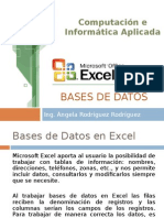 Bases de Datos en Excel4916