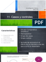 11. Estudios Casos y Controles