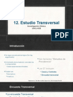 12. Encuesta Transversal