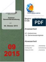 Gemeinderatssitzung 20151006 PDF