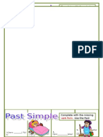 Verb Form: Complete With The Missing - Use The Past