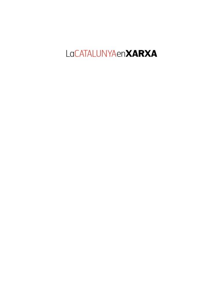 La Catalunya en Xarxa | PDF