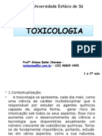 Introdução À Toxicologia