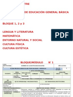 Bloques Tercero EGB