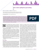 A Case of Nonconvulsive Status Epilepticus Presenting As Dissociative Fugue