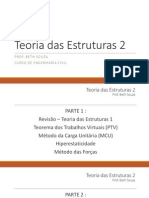 Teoria Das Estruturas 2 - Aula 1