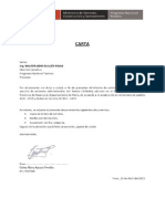 Informe de Trabajo - Asistente Administrativo - Catahui.