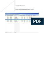 Add Payment Method Column in The Billing Module