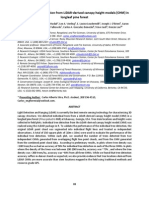 Individual Tree Detection From Lidar-Derived Canopy Height Models (CHM) in Longleaf Pine Forest