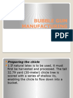 Bubble Gum Manufacturing