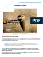 Electrical-Engineering-portal.com-9 Recommended Practices for Grounding