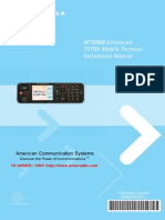 Motorola TETRA MTM800 Installation Manual
