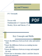 Accounting and Finance: P.V. Viswanath