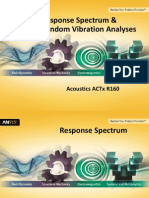 AACTx - R160 - L-05 - Response Spectrum & Random Vibration Analyses