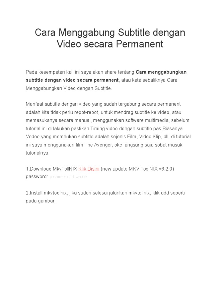Menggunakan